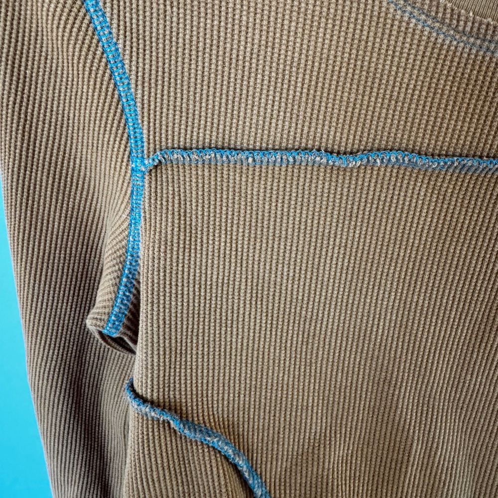 Urban Outfitters Rust Ribbed Knit Top - Picture 3 of 6